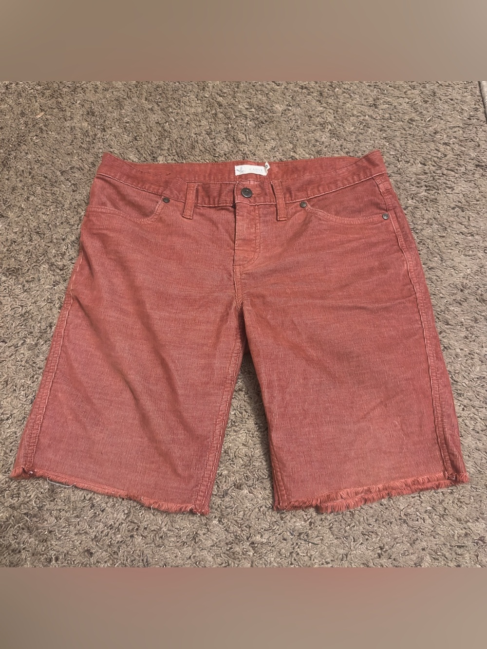 Carve Designs Corduroy Jorts Womens 9”inseam Jean Shorts - Picture 2 of 6